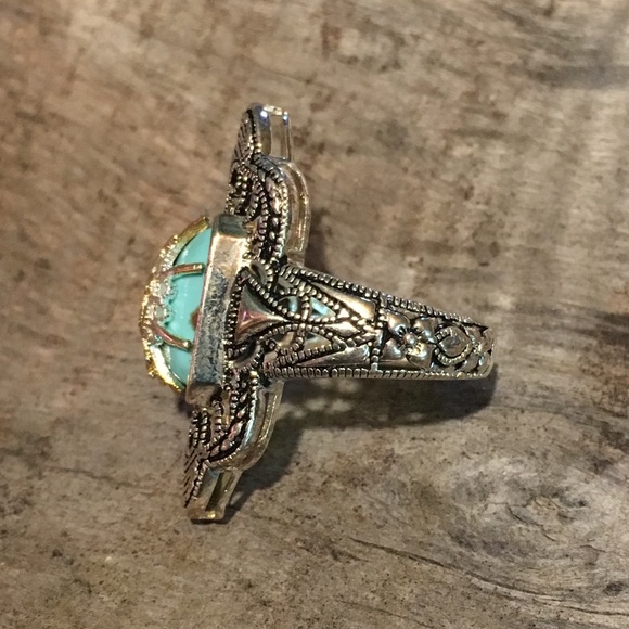 Silver European Insect Ring - Picture 5 of 5